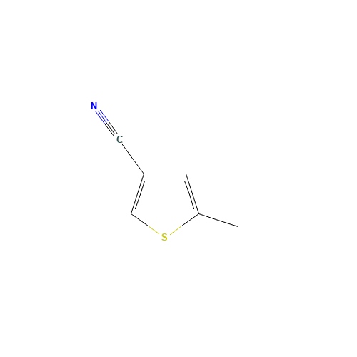 41727-33-7 5-methylthiophene-3-carbonitrile chemical structure