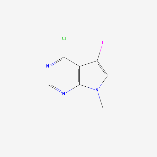 833481-37-1 4-chloro-5-iodo-7-methylpyrrolo[2,3-d]pyrimidine chemical structure