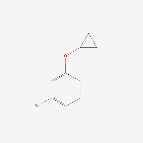 1035690-22-2 1-bromo-3-cyclopropyloxybenzene chemical structure