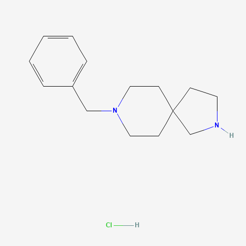 1159826-27-3 8-benzyl-2,8-diazaspiro[4.5]decane;hydrochloride chemical structure