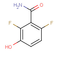 951122-37-5 2,6-difluoro-3-hydroxybenzamide chemical structure