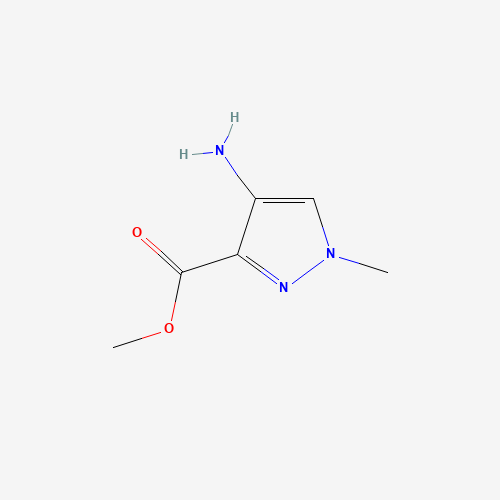 637336-53-9 methyl 4-amino-1-methylpyrazole-3-carboxylate chemical structure