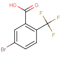 654-97-7 5-bromo-2-(trifluoromethyl)benzoic acid chemical structure