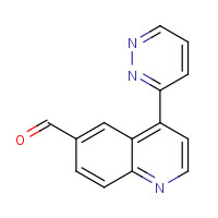 958852-16-9 4-pyridazin-3-ylquinoline-6-carbaldehyde chemical structure