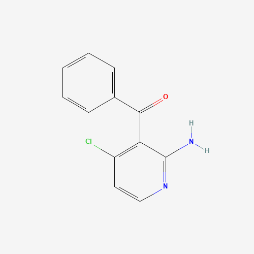 1203510-05-7 (2-amino-4-chloropyridin-3-yl)-phenylmethanone chemical structure