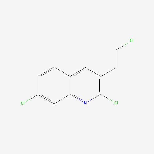 948294-54-0 2,7-dichloro-3-(2-chloroethyl)quinoline chemical structure