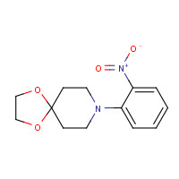 218610-20-9 8-(2-nitrophenyl)-1,4-dioxa-8-azaspiro[4.5]decane chemical structure