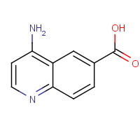 73873-91-3 4-aminoquinoline-6-carboxylic acid chemical structure