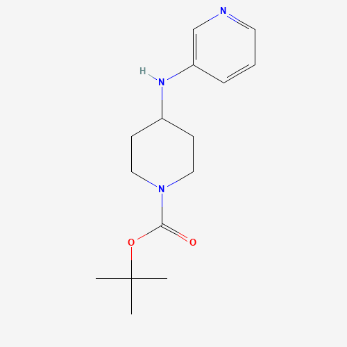 301225-52-5 tert-butyl 4-(pyridin-3-ylamino)piperidine-1-carboxylate chemical structure
