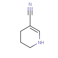 7492-87-7 1,2,3,4-tetrahydropyridine-5-carbonitrile chemical structure