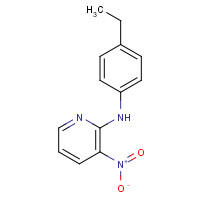 61963-79-9 N-(4-ethylphenyl)-3-nitropyridin-2-amine chemical structure