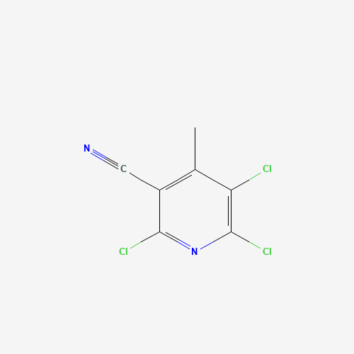 63195-39-1 2,5,6-trichloro-4-methylpyridine-3-carbonitrile chemical structure