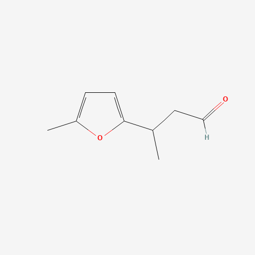 31704-80-0 3-(5-methylfuran-2-yl)butanal chemical structure