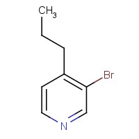 125419-93-4 3-bromo-4-propylpyridine chemical structure