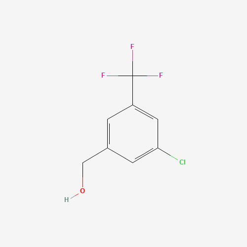 886496-87-3 [3-chloro-5-(trifluoromethyl)phenyl]methanol chemical structure