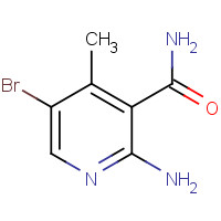 1003711-21-4 2-amino-5-bromo-4-methylpyridine-3-carboxamide chemical structure