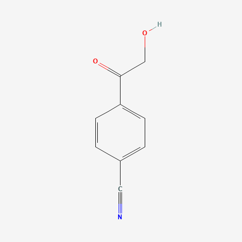36776-32-6 4-(2-hydroxyacetyl)benzonitrile chemical structure