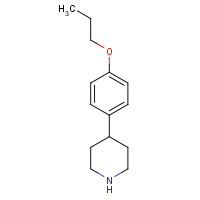 1019373-65-9 4-(4-propoxyphenyl)piperidine chemical structure