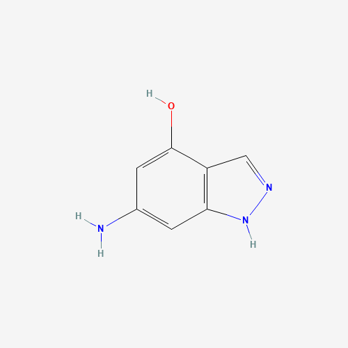 885518-71-8 6-amino-1,2-dihydroindazol-4-one chemical structure