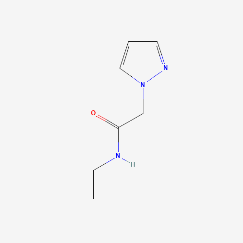 1205076-85-2 N-ethyl-2-pyrazol-1-ylacetamide chemical structure