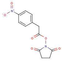 68123-33-1 (2,5-dioxopyrrolidin-1-yl) 2-(4-nitrophenyl)acetate chemical structure