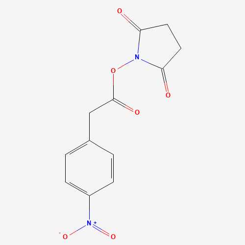 68123-33-1 (2,5-dioxopyrrolidin-1-yl) 2-(4-nitrophenyl)acetate chemical structure