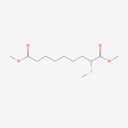 59768-17-1 dimethyl 2-methylsulfanylnonanedioate chemical structure