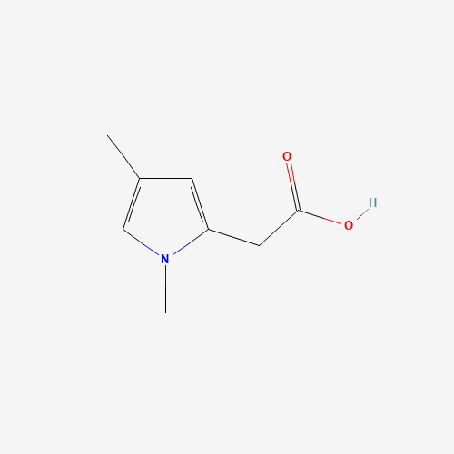 79673-54-4 2-(1,4-dimethylpyrrol-2-yl)acetic acid chemical structure