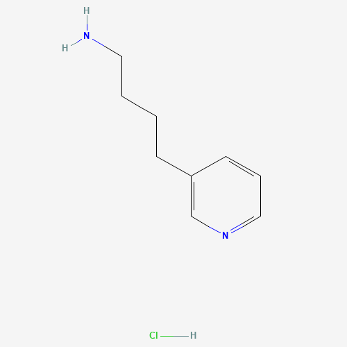 84359-18-2 4-pyridin-3-ylbutan-1-amine;hydrochloride chemical structure