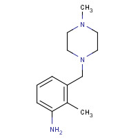 1018499-29-0 2-methyl-3-[(4-methylpiperazin-1-yl)methyl]aniline chemical structure