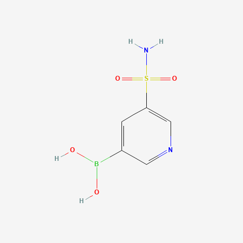 951233-61-7 (5-sulfamoylpyridin-3-yl)boronic acid chemical structure
