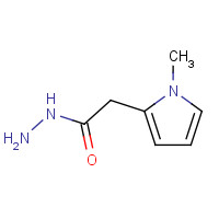 158144-17-3 2-(1-methylpyrrol-2-yl)acetohydrazide chemical structure