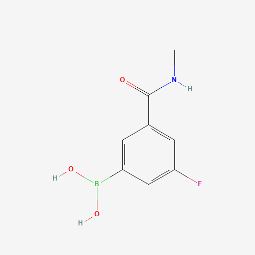 871332-63-7 [3-fluoro-5-(methylcarbamoyl)phenyl]boronic acid chemical structure