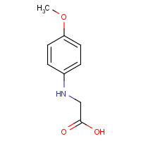 22094-69-5 2-(4-methoxyanilino)acetic acid chemical structure