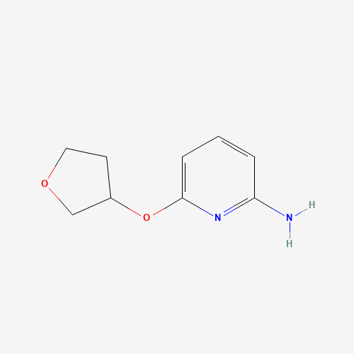 478366-30-2 6-(oxolan-3-yloxy)pyridin-2-amine chemical structure