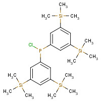 159418-75-4 bis[3,5-bis(trimethylsilyl)phenyl]-chlorophosphane chemical structure