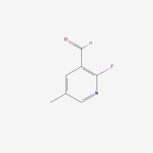 1160993-95-2 2-fluoro-5-methylpyridine-3-carbaldehyde chemical structure