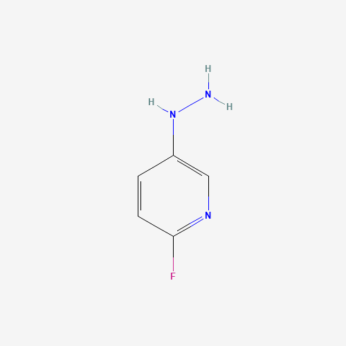 940958-93-0 (6-fluoropyridin-3-yl)hydrazine chemical structure