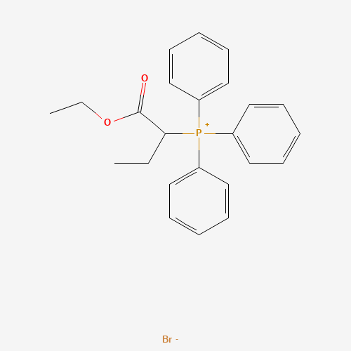 54110-95-1 (1-ethoxy-1-oxobutan-2-yl)-triphenylphosphanium;bromide chemical structure