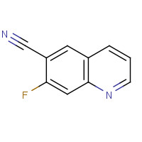 956901-17-0 7-fluoroquinoline-6-carbonitrile chemical structure