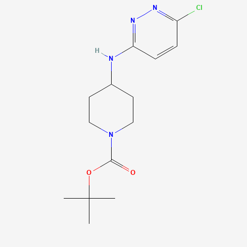 939986-10-4 tert-butyl 4-[(6-chloropyridazin-3-yl)amino]piperidine-1-carboxylate chemical structure