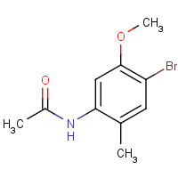871878-59-0 N-(4-bromo-5-methoxy-2-methylphenyl)acetamide chemical structure