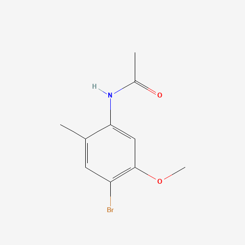 871878-59-0 N-(4-bromo-5-methoxy-2-methylphenyl)acetamide chemical structure