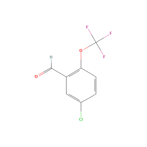 1092461-15-8 5-chloro-2-(trifluoromethoxy)benzaldehyde chemical structure