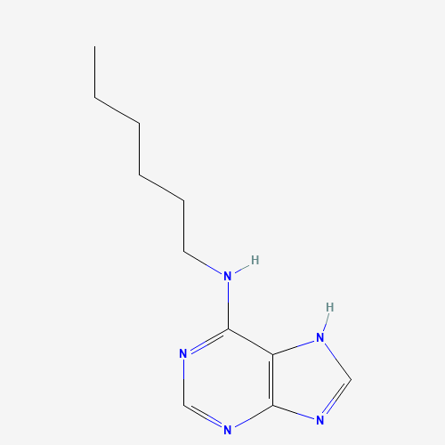 14333-96-1 N-hexyl-7H-purin-6-amine chemical structure