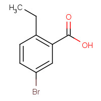 439937-55-0 5-bromo-2-ethylbenzoic acid chemical structure