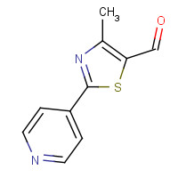 892502-19-1 4-methyl-2-pyridin-4-yl-1,3-thiazole-5-carbaldehyde chemical structure