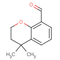 217818-88-7 4,4-dimethyl-2,3-dihydrochromene-8-carbaldehyde chemical structure