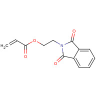 15458-78-3 2-(1,3-dioxoisoindol-2-yl)ethyl prop-2-enoate chemical structure