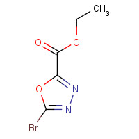 916889-45-7 ethyl 5-bromo-1,3,4-oxadiazole-2-carboxylate chemical structure